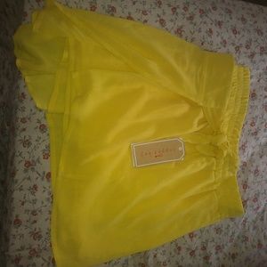 Lemon Drop Shorts/Skirt